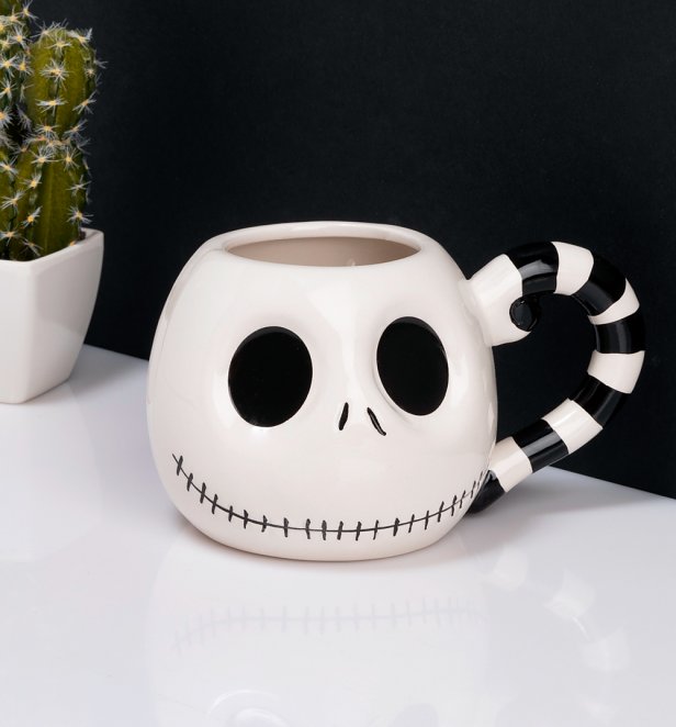 Jack Skellington Head Nightmare Before Christmas Mug