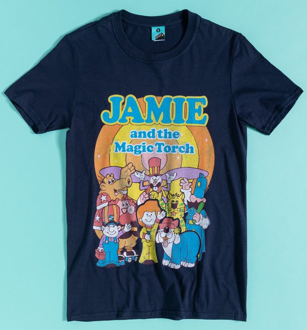 Jamie And The Magic Torch Navy T-Shirt