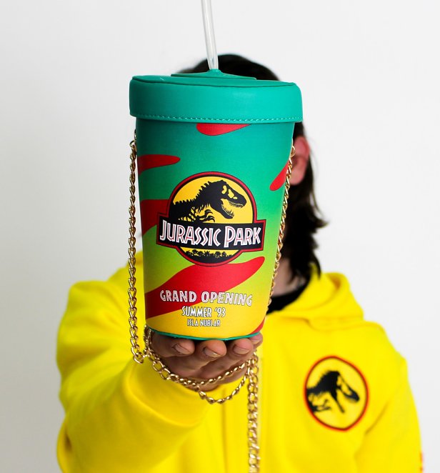Jurassic Park Souvenir Cup Figural Bag from Cakeworthy Jurassic Park Souvenir Cup Figural Bag from Cakeworthy