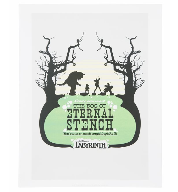 Labyrinth Bog Of Eternal Stench 11" X 14" Art Print Labyrinth Bog Of Eternal Stench 11" X 14" Art Print