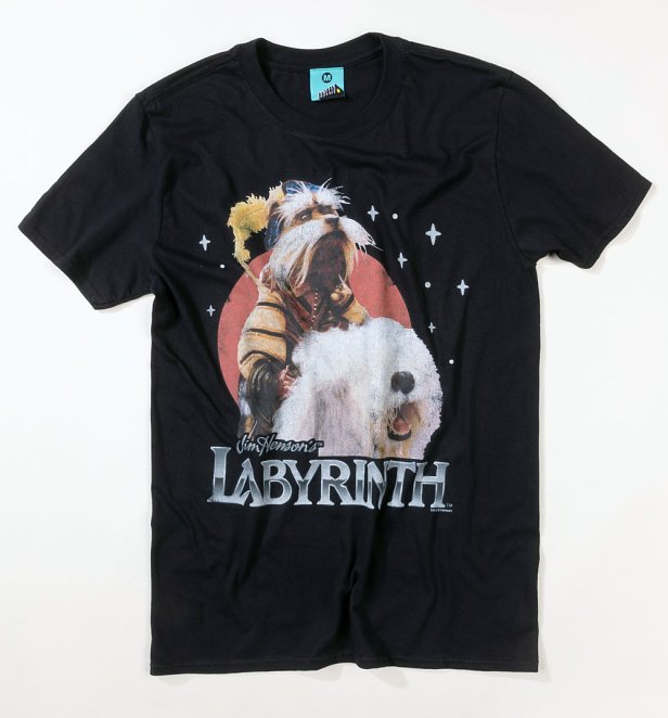 Labyrinth Sir Didymus Black T-Shirt Labyrinth Sir Didymus Black T-Shirt