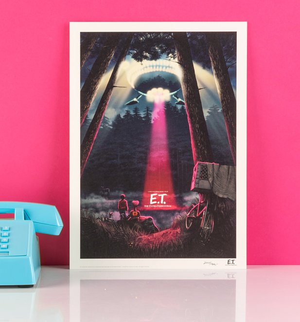 Limited Edition E.T. Art Print Limited Edition E.T. Art Print