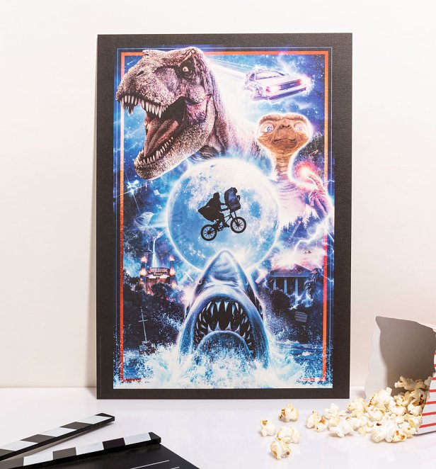 Limited Edition Steven Spielberg Movies Art Print