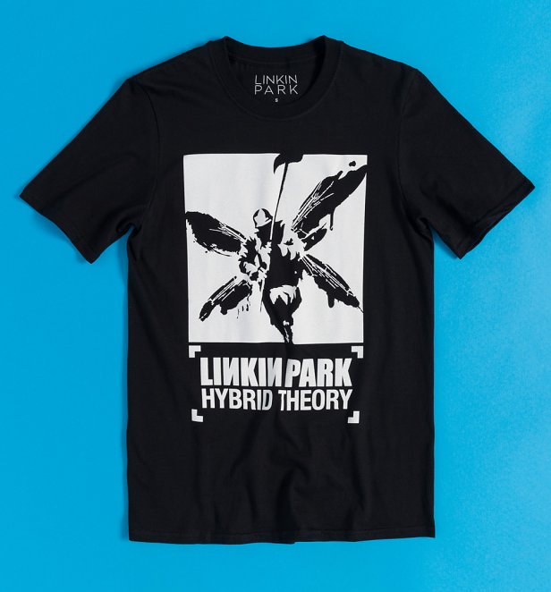 Linkin Park Hybrid Theory Black T Shirt Linkin Park Hybrid Theory Black T Shirt