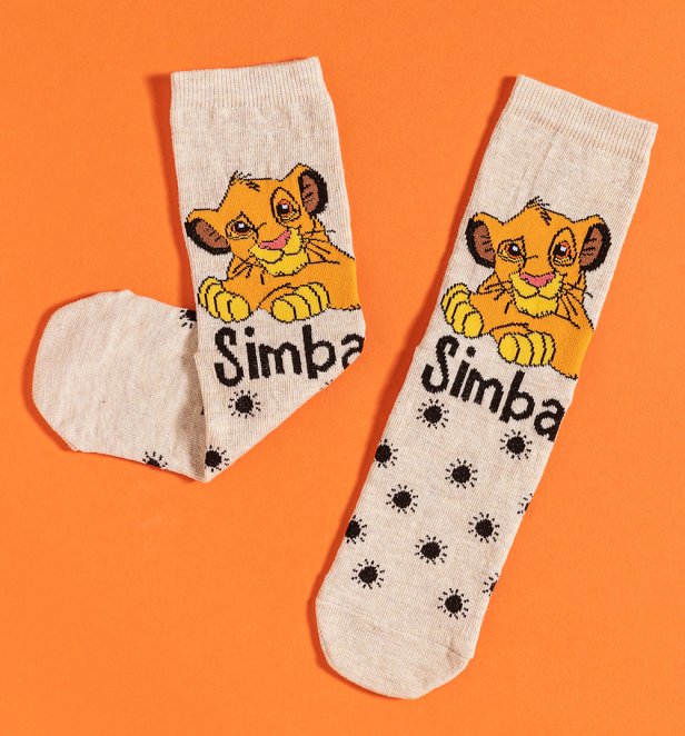 Lion King Simba Socks