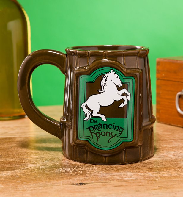 Lord Of The Rings Prancing Pony Tankard Mug