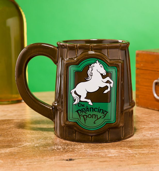 The Lord Of The Rings Prancing Pony Tankard Mug The Lord Of The Rings Prancing Pony Tankard Mug