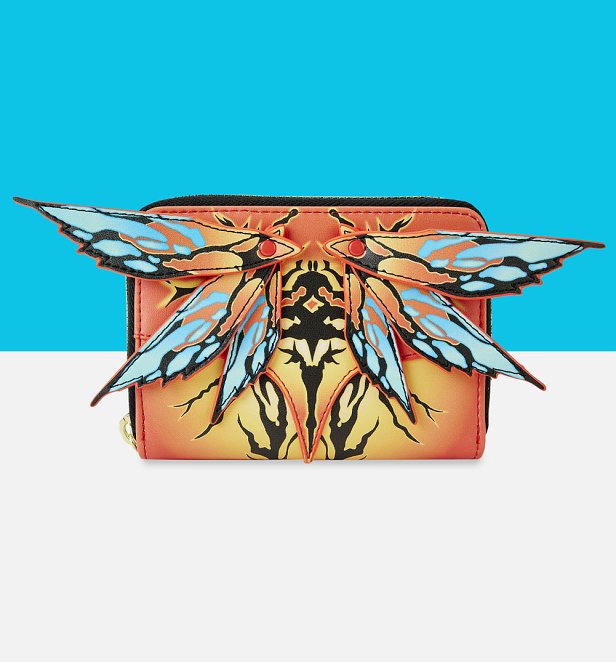 Loungefly Avatar 2 Toruk Banshee Moveable Wings Zip Around Wallet