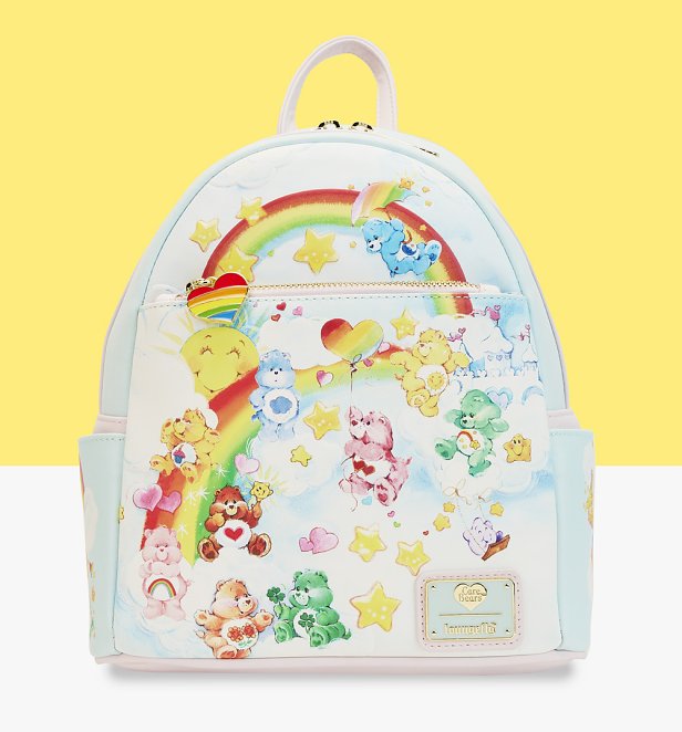 Loungefly Care Bears Cloud Party Mini Backpack Loungefly Care Bears Cloud Party Mini Backpack