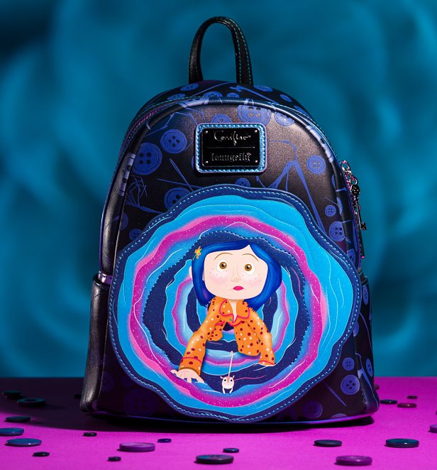 Loungefly Coraline Scene Mini Backpack Loungefly Coraline Scene Mini Backpack