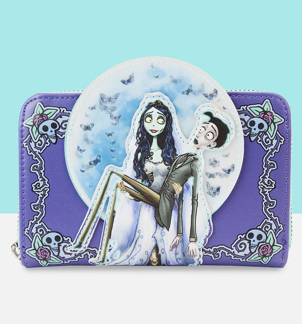 Loungefly Corpse Bride Moon Zip Around Wallet