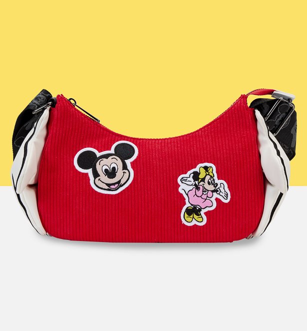 Loungefly Disney 100 Mickey Hands Crossbody Bag