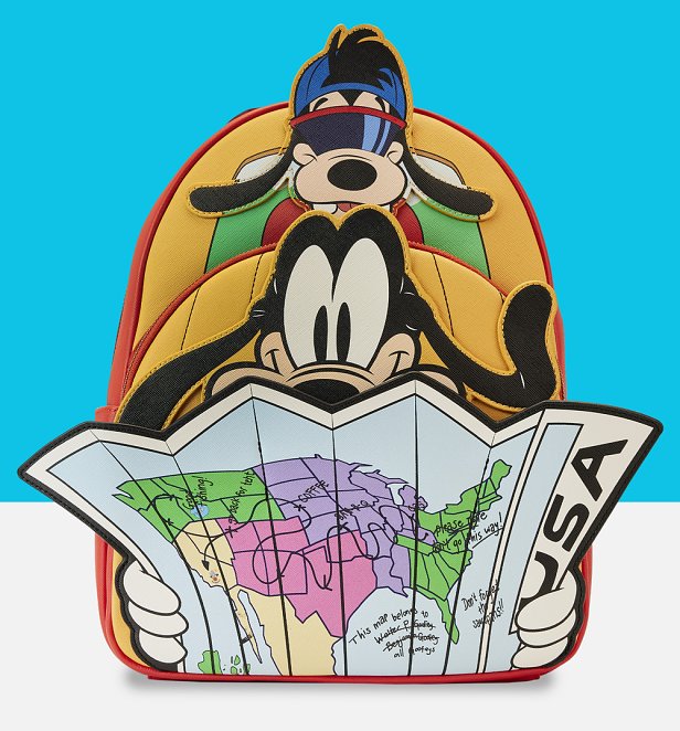 Loungefly Disney A Goofy Movie Road Trip Mini Backpack Loungefly Disney A Goofy Movie Road Trip Mini Backpack