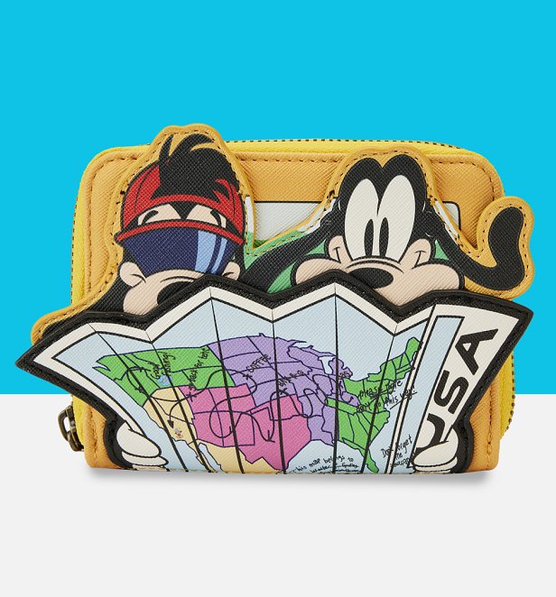 Loungefly Disney A Goofy Movie Road Trip Zip Around Wallet Loungefly Disney A Goofy Movie Road Trip Zip Around Wallet