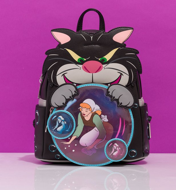 Loungefly Disney Cinderella Lucifer Cosplay Mini Backpack