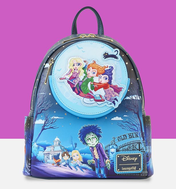 Loungefly Disney Hocus Pocus Poster Mini Backpack Loungefly Disney Hocus Pocus Poster Mini Backpack