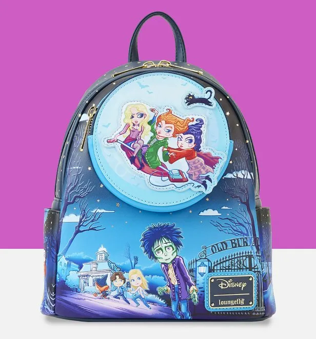 Loungefly Disney Hocus Pocus Poster Mini Backpack