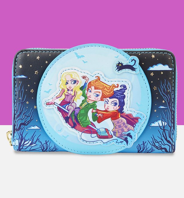 Loungefly Disney Hocus Pocus Poster Zip Around Wallet Loungefly Disney Hocus Pocus Poster Zip Around Wallet