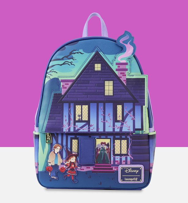 Loungefly Disney Hocus Pocus Sanderson Sisters House Mini Backpack