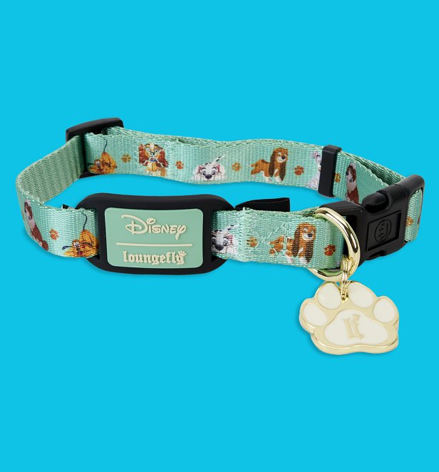 Loungefly Disney I Heart Dogs All Over Print Dog Collar