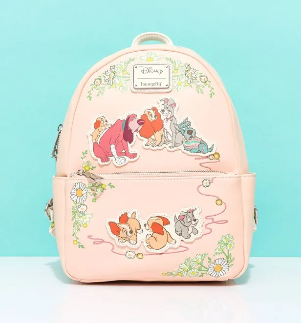 Loungefly Disney Lady and the Tramp Daisy Portrait Mini Backpack