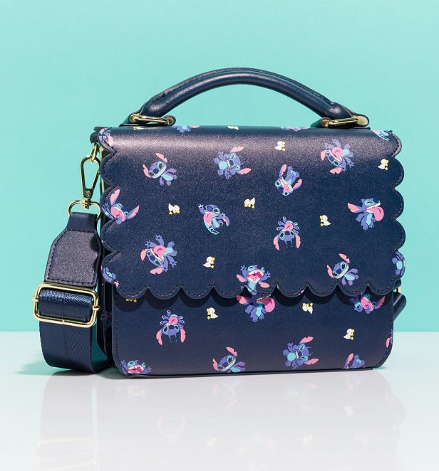 Loungefly Disney Lilo & Stitch Duckling & Stitch Crossbody Bag Loungefly Disney Lilo & Stitch Duckling & Stitch Crossbody Bag