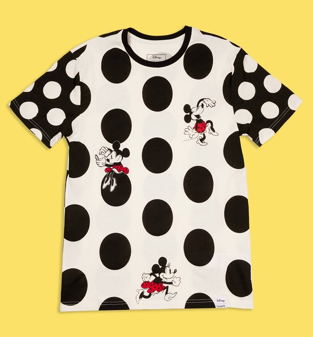 Loungefly Disney Minnie Rocks The Dots Unisex Tee