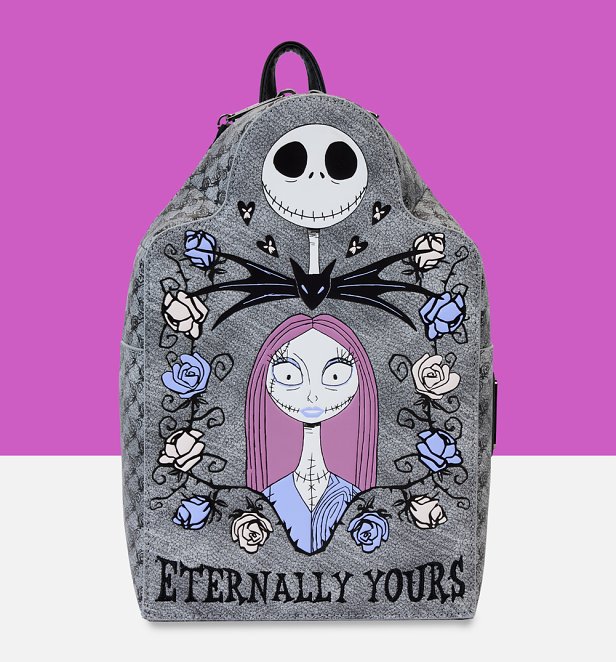 Loungefly Disney Nightmare Before Christmas Jack And Sally Eternally Yours Mini Backpack