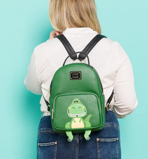 Loungefly Disney Pixar Toy Story Rex Mini Backpack Loungefly Disney Pixar Toy Story Rex Mini Backpack