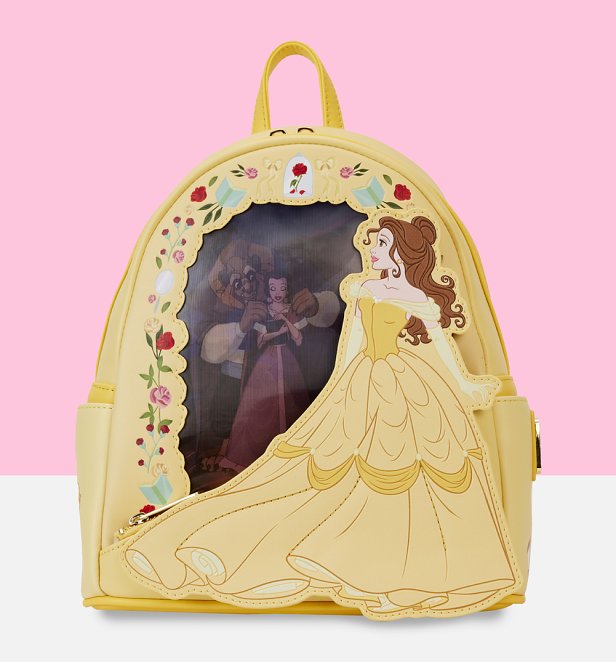 Loungefly Disney Princess Beauty And The Beast Belle Lenticular Mini Backpack