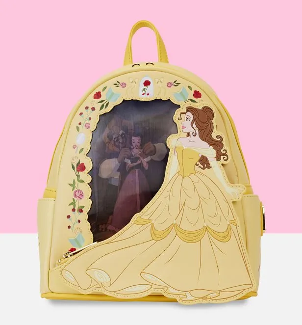 Loungefly Disney Princess Beauty And The Beast Belle Lenticular