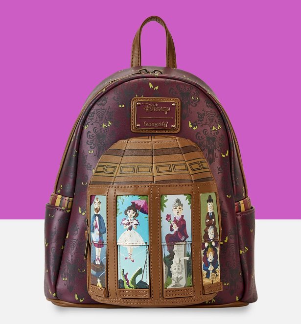 Loungefly Disney The Haunted Mansion Moving Portraits Mini Backpack Loungefly Disney The Haunted Mansion Moving Portraits Mini Backpack