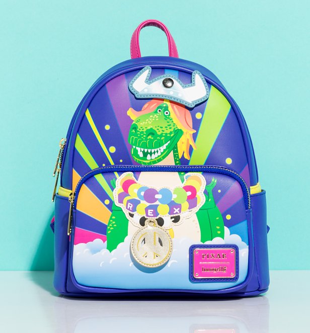 Loungefly Disney Toy Story Partysaurus Rex Mini Backpack