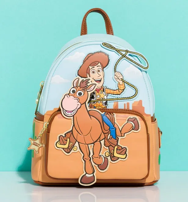Loungefly Disney Toy Story Woody And Bullseye Mini Backpack