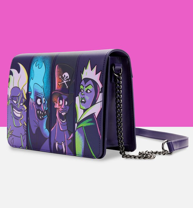 Loungefly Disney Villains In The Dark Crossbody Bag Loungefly Disney Villains In The Dark Crossbody Bag