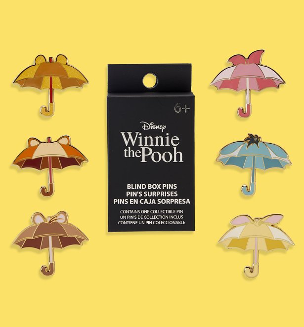 Loungefly Disney Winnie The Pooh And Friends Umbrella Blind Box Pin