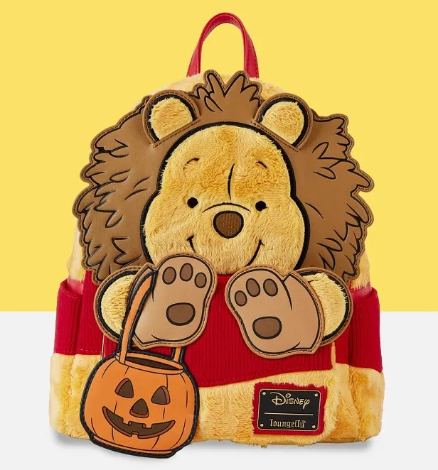 Loungefly Disney Winnie The Pooh Halloween Costume Cosplay Mini Backpack