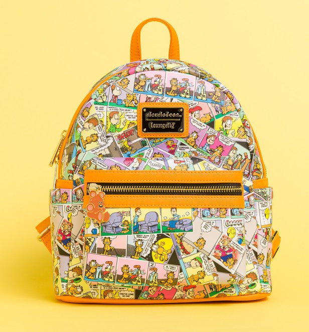 Loungefly Garfield Comic Strip Mini Backpack Loungefly Garfield Comic Strip Mini Backpack