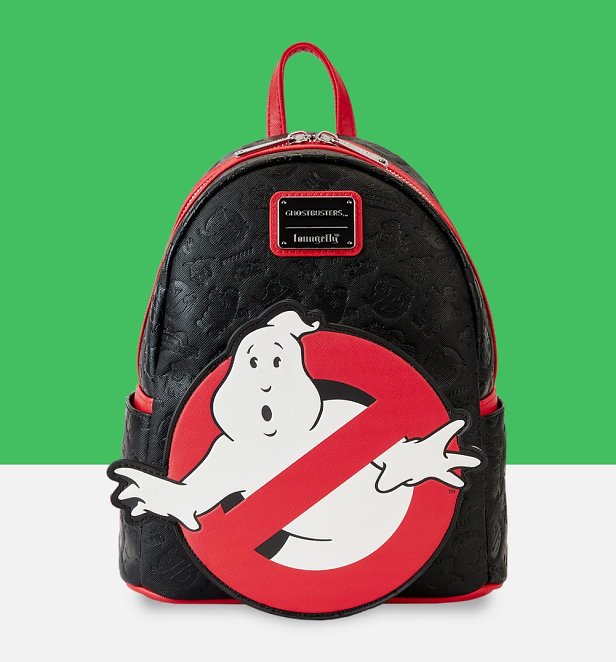 Loungefly Ghostbusters No Ghost Logo Mini Backpack Loungefly Ghostbusters No Ghost Logo Mini Backpack
