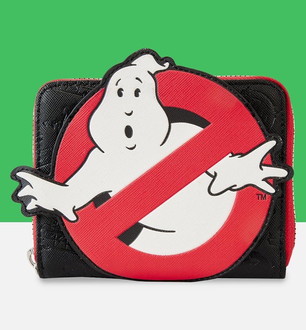Loungefly Ghostbusters No Ghost Logo Zip Around Wallet Loungefly Ghostbusters No Ghost Logo Zip Around Wallet