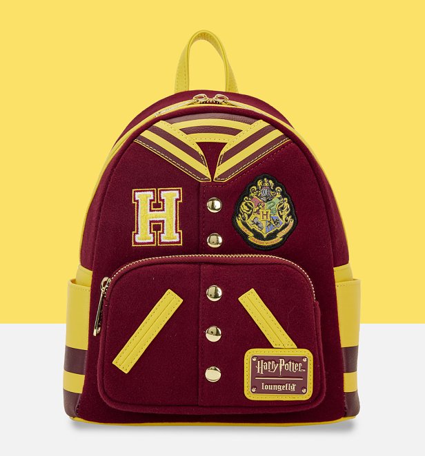 Loungefly Harry Potter Gryffindor Varsity Mini Backpack