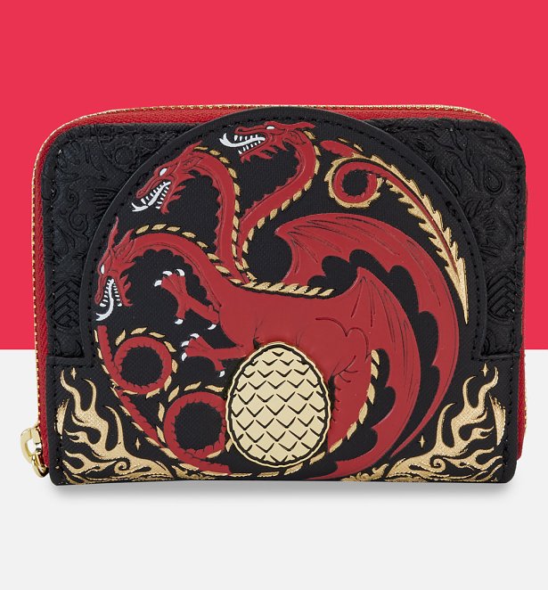 Loungefly House Of The Dragon Targaryen Zip Around Wallet