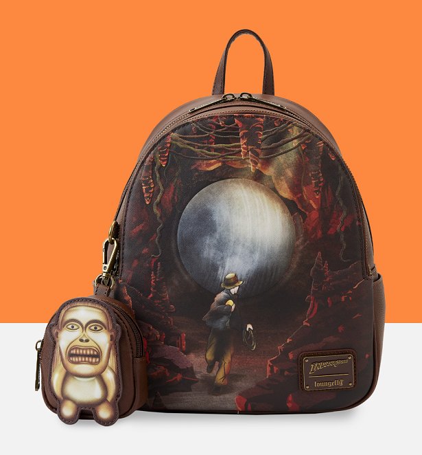 Loungefly Indiana Jones Raiders Mini Backpack With Coin Purse Loungefly Indiana Jones Raiders Mini Backpack With Coin Purse