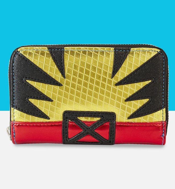 Loungefly Marvel Shine Wolverine Cosplay Zip Around Wallet