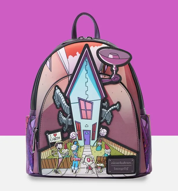 Loungefly Nickelodeon Invader Zim Secret Lair Mini Backpack