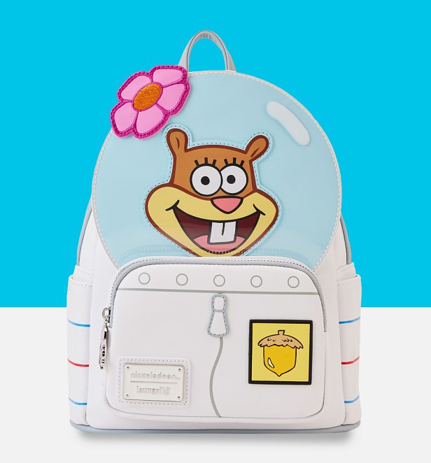 Loungefly Nickelodeon SpongeBob SquarePants Sandy Cheeks Cosplay Mini Backpack