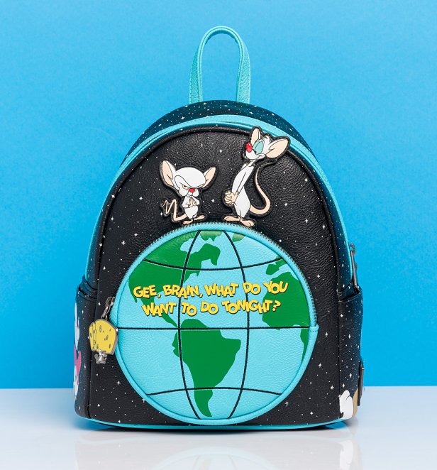 Loungefly Pinky And The Brain Mini Backpack