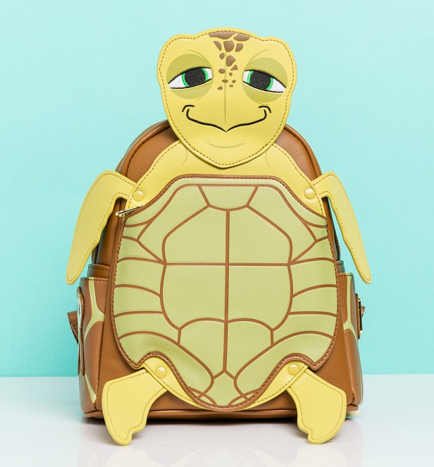Loungefly Pixar Finding Nemo Crush Cosplay Mini Backpack Loungefly Pixar Finding Nemo Crush Cosplay Mini Backpack