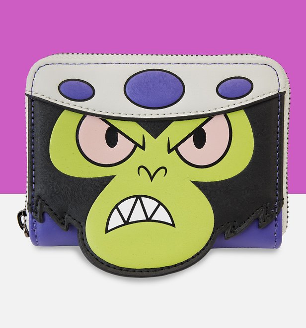 Loungefly Powerpuff Girls Mojo Jojo Cosplay Zip Around Wallet Loungefly Powerpuff Girls Mojo Jojo Cosplay Zip Around Wallet
