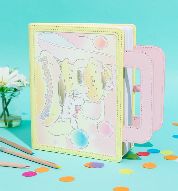Loungefly Sanrio Pompompurin Carnival Lunch Box Journal